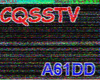 Image SSTV A61DD