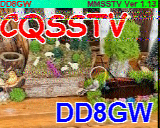 Image SSTV DD8GW