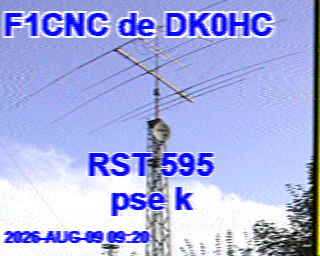 Image SSTV DK0HC
