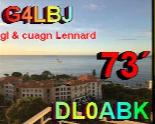 Image SSTV DL0ABK