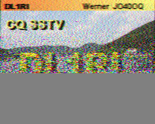Image SSTV DL1RI