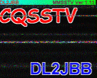 Image SSTV DL2JBB