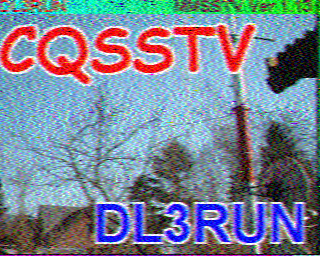 Image SSTV DL3RUN