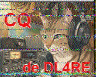 Image SSTV DL4RE