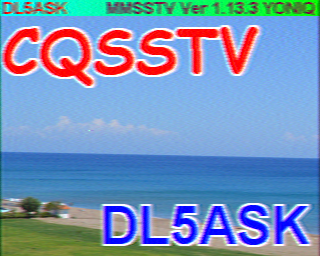 Image SSTV DL5ASK