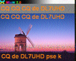 Image SSTV DL7UHD