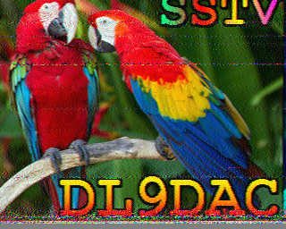 Image SSTV DL9DAC