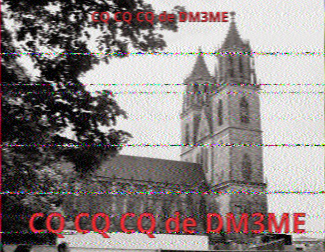 Image SSTV DM3ME