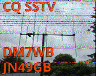 Image SSTV DM7WB