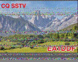 Image SSTV EA1DDF