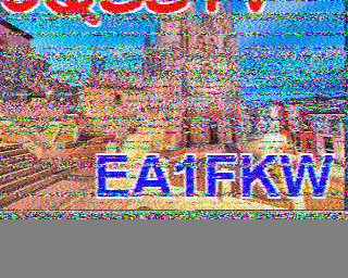 Image SSTV EA1FKW