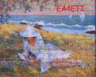 Image SSTV EA4ETI