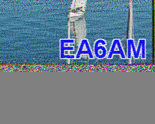 Image SSTV EA6AM
