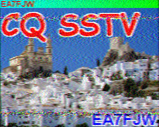 Image SSTV EA7FJW