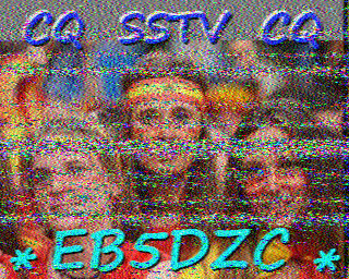 Image SSTV EB5DZC