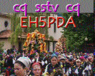 Image SSTV EH5PDA