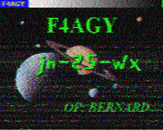 Image SSTV F4AGY