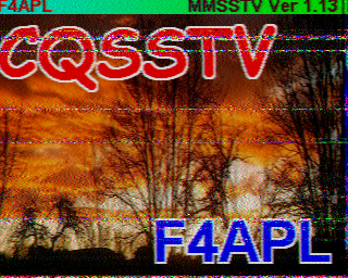 Image SSTV F4APL