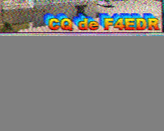 Image SSTV F4EDR