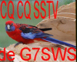 Image SSTV G7SWS