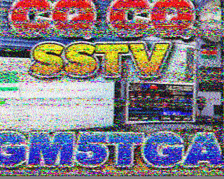 Image SSTV GM5TGA