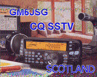 Image SSTV GM6JSG