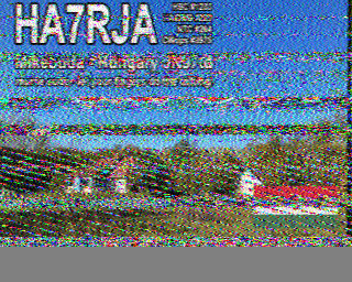 Image SSTV HA7RJA