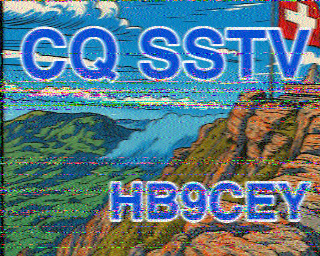Image SSTV HB9CEY