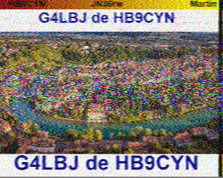 Image SSTV HB9CYN