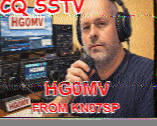 Image SSTV HG0MV