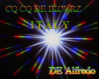 Image SSTV IK0URZ