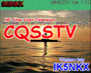 Image SSTV IK5NKX