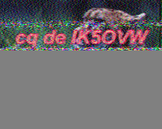 Image SSTV IK5OVW