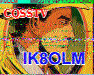 Image SSTV IK8OLM