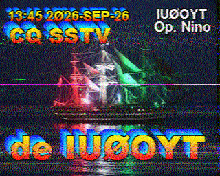 Image SSTV IU0OYT