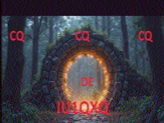 Image SSTV IU1QXQ