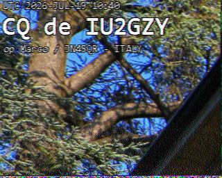Image SSTV IU2GZY