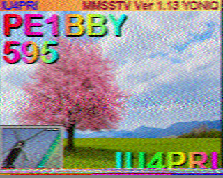 Image SSTV IU4PRI