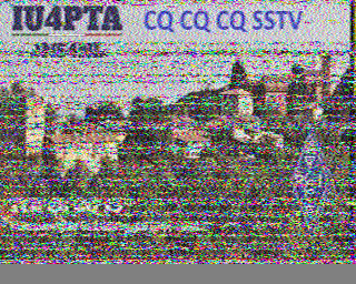 Image SSTV IU4PTA