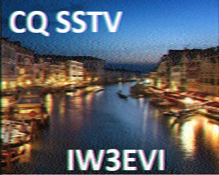 Image SSTV IW3EVI