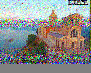 Image SSTV IW9DED