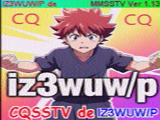 Image SSTV IZ3WUW/P