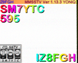 Image SSTV IZ8FGH