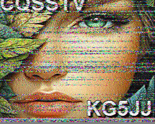 Image SSTV KG5JJ