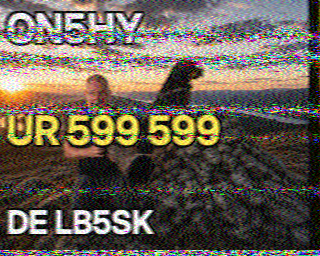 Image SSTV LB5SK