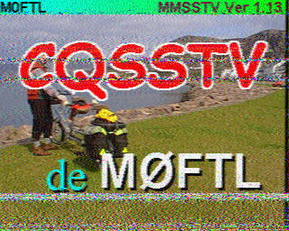 Image SSTV M0FTL