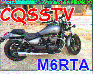 Image SSTV M6RTA