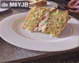 Image SSTV M6YJB