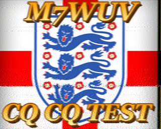 Image SSTV M7WUV