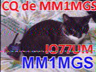 Image SSTV MM1MGS